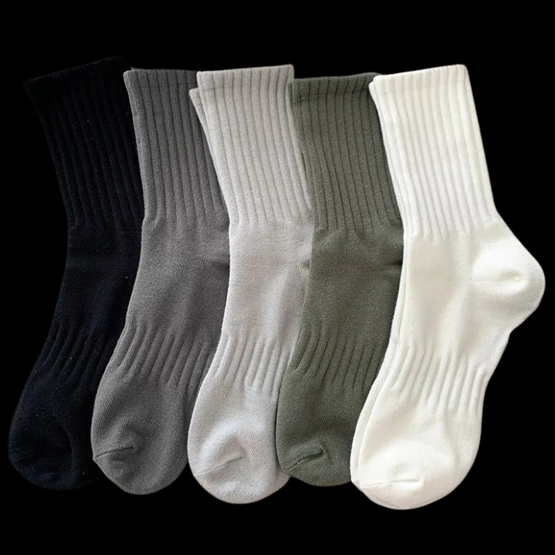 High Classic Colorway Socks (5 Pairs)