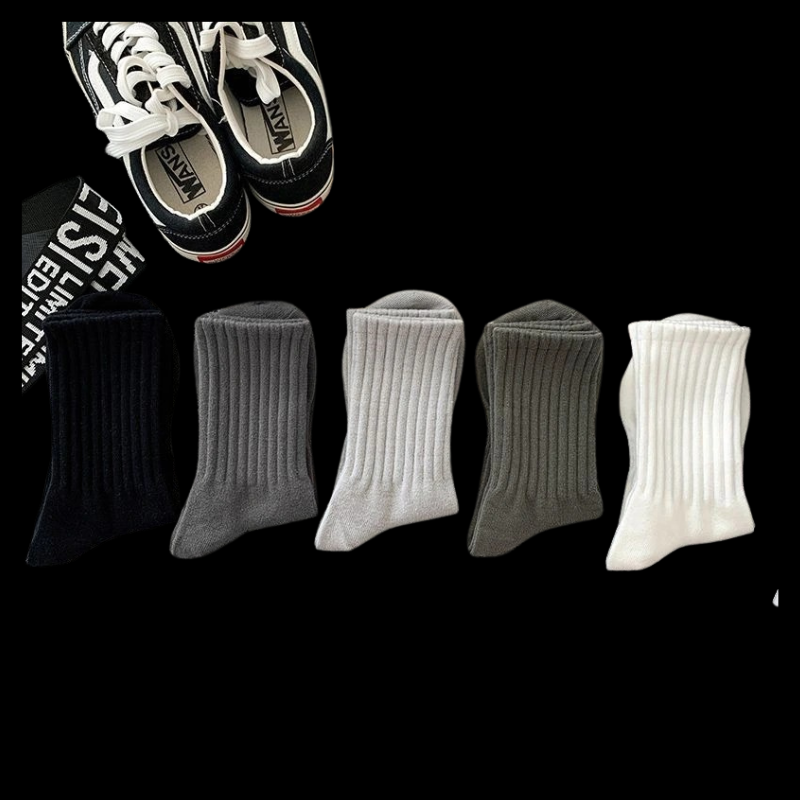 High Classic Colorway Socks (5 Pairs)