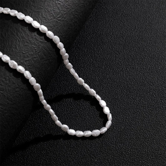 Baroque Imitation Pearl Necklace